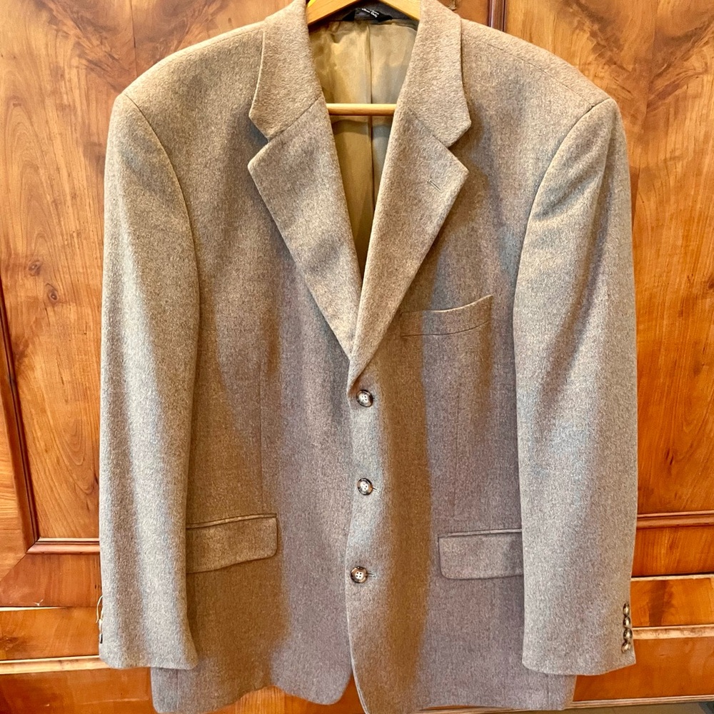 Classic Mens Camel Hair Sportcoat